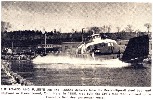RUSSEL BROTHERS Ltd. Steelcraft winch boat and warping tug builders ...